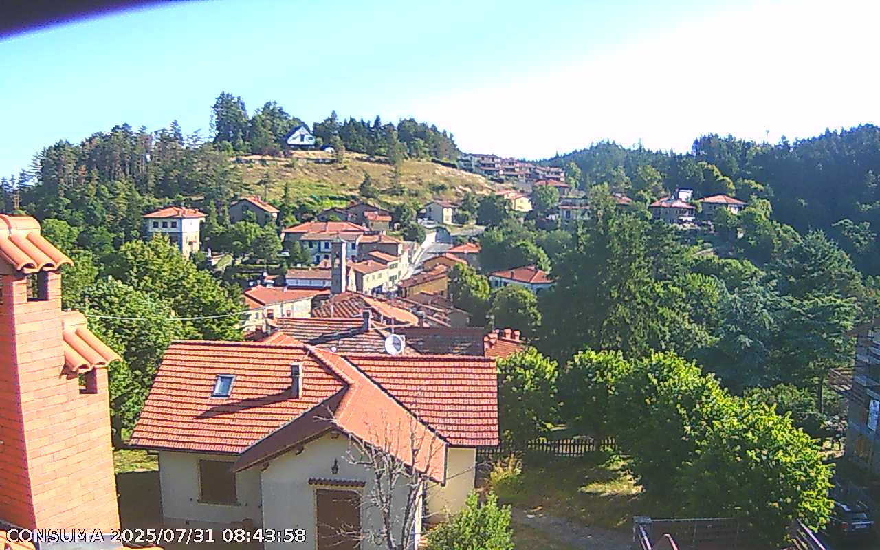 immagine della webcam nei dintorni di Arezzo: webcam Montemignaio