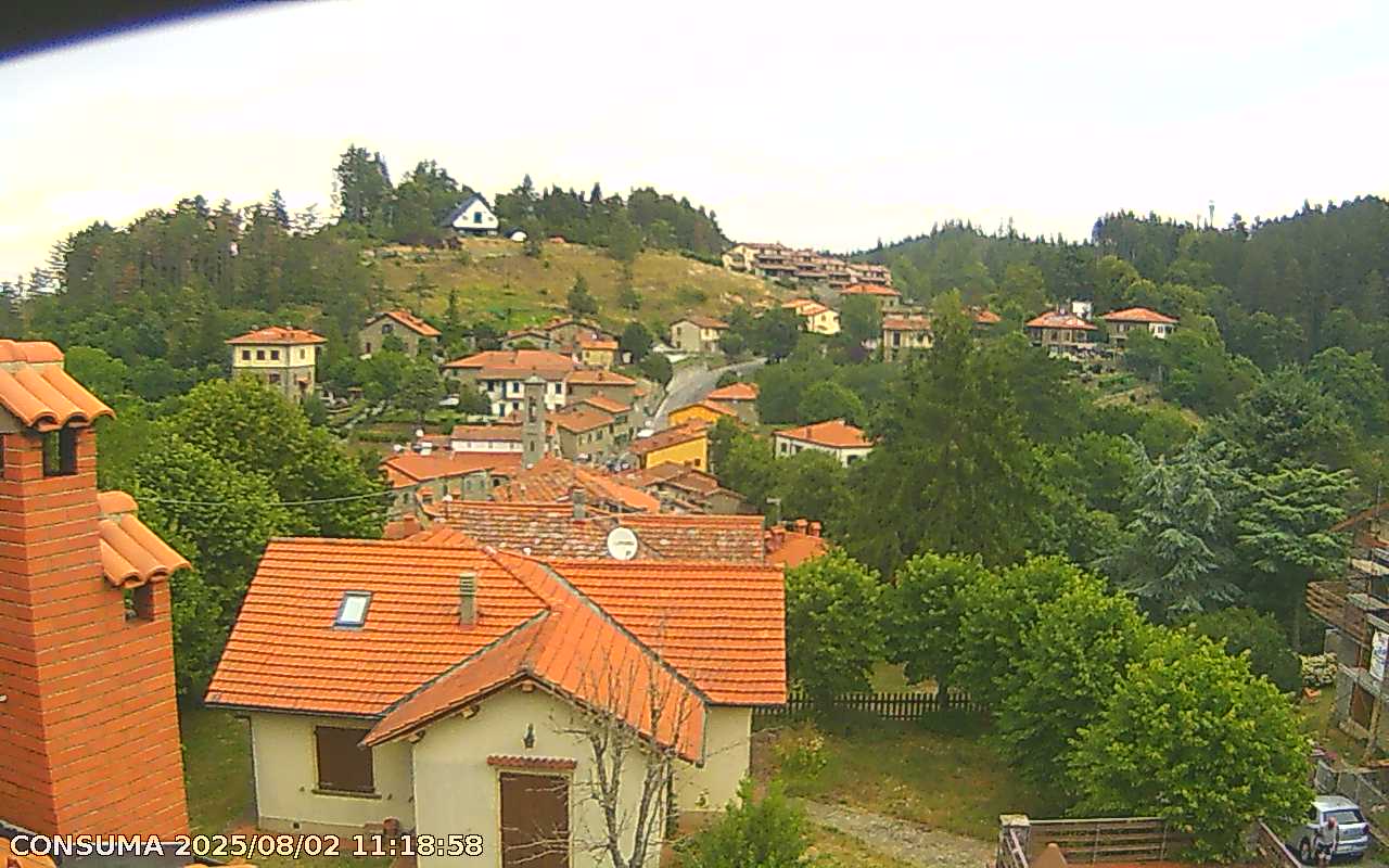 immagine della webcam nei dintorni di San Benedetto in Alpe: webcam Montemignaio