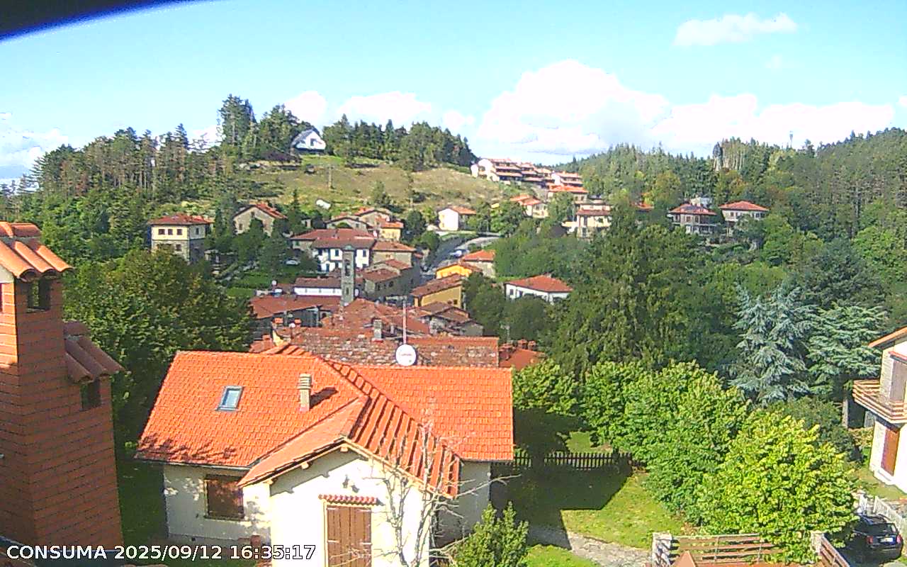 immagine della webcam nei dintorni di San Benedetto in Alpe: webcam Montemignaio