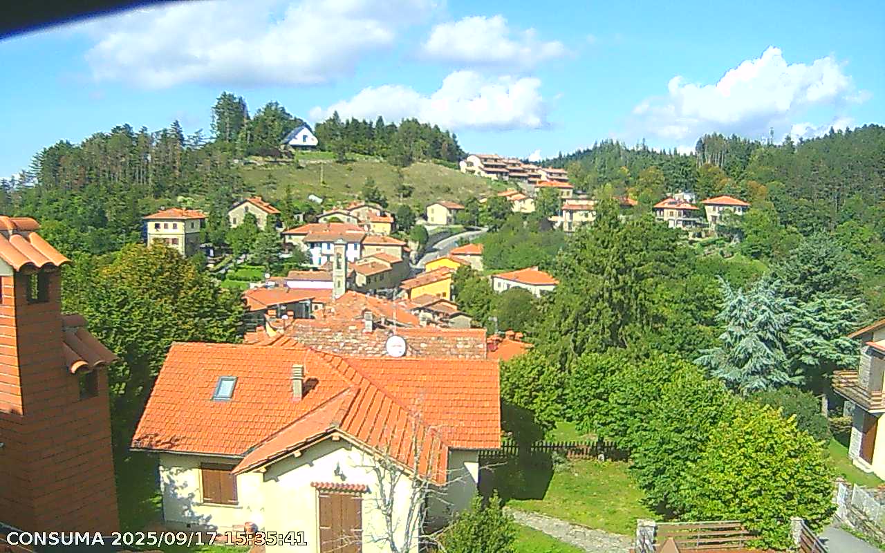 immagine della webcam nei dintorni di Bibbiena: webcam Montemignaio