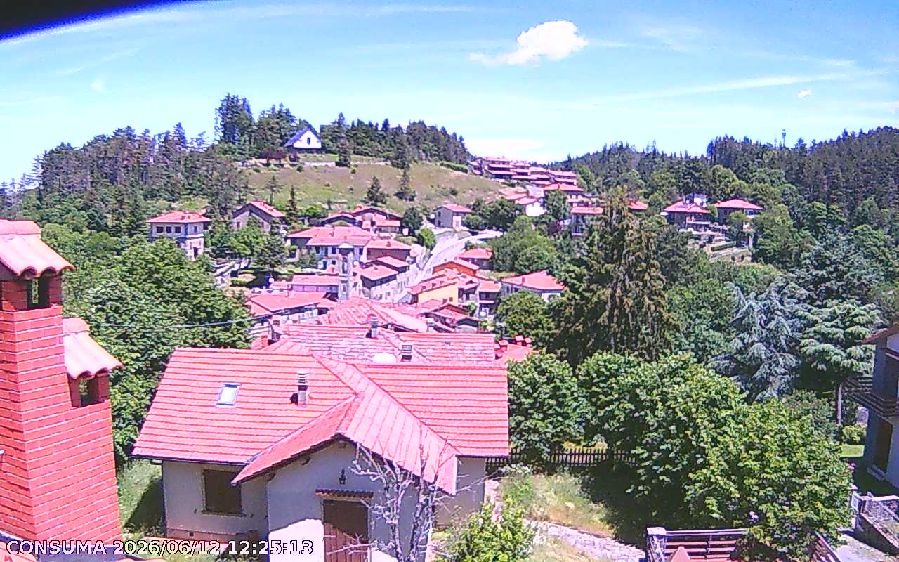 immagine della webcam nei dintorni di Castelfranco di Sopra: webcam Montemignaio