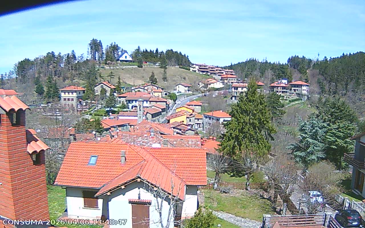 immagine della webcam nei dintorni di Passo della Consuma: webcam Pelago