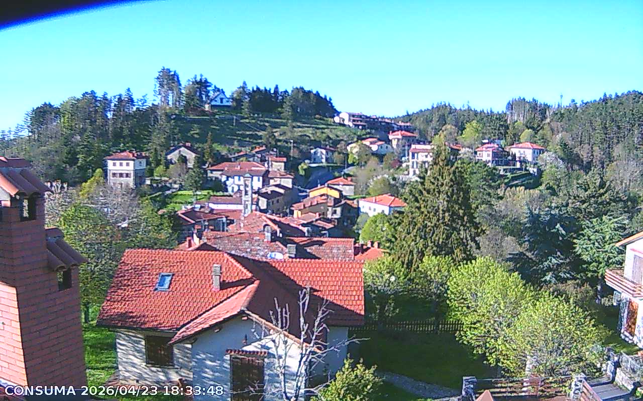 immagine della webcam nei dintorni di Castelfranco di Sopra: webcam Pelago